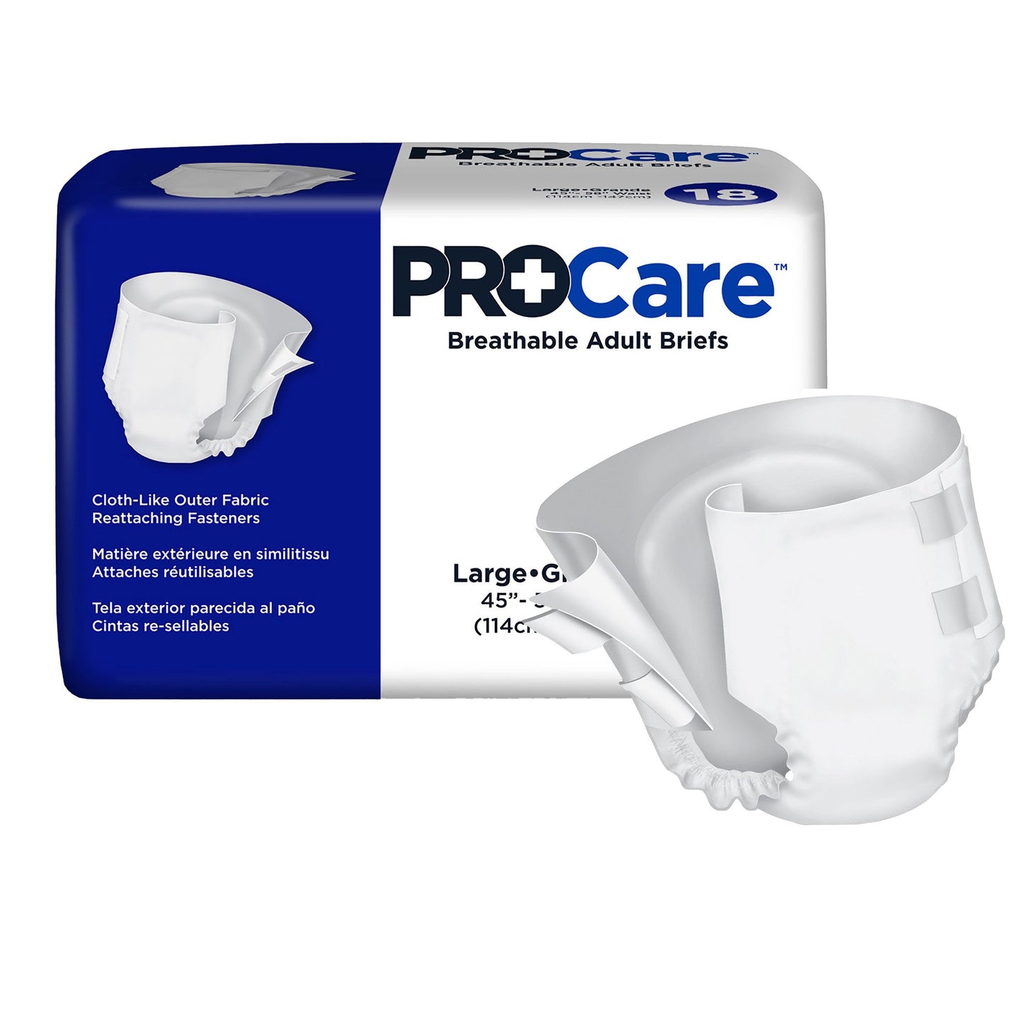 ProCare Incontinence Adult Briefs for Men & Women
