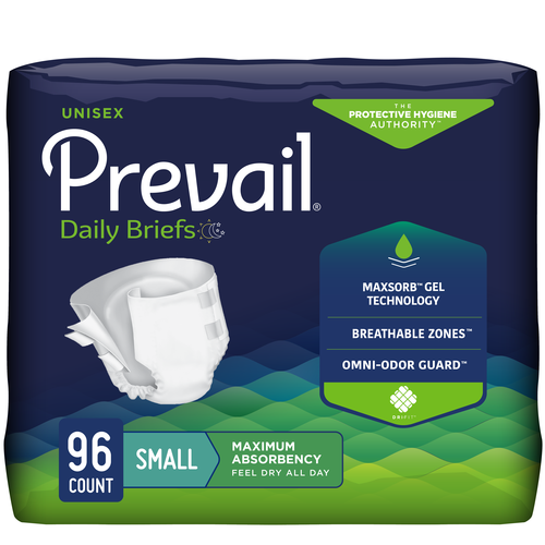 Prevail Incontinence Small Brief for Men & Women