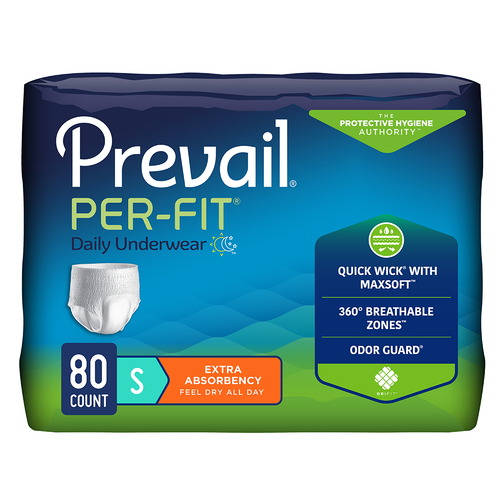 Prevail Incontinence Per-Fit Protective Underwear for Men & Women