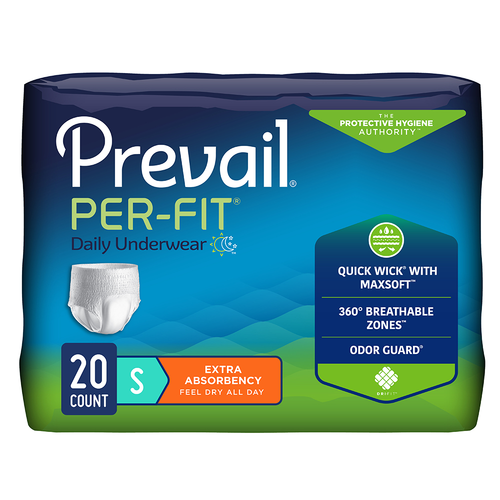 Prevail Incontinence Per-Fit Protective Underwear for Men & Women