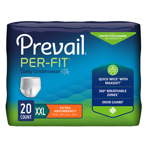 Prevail Incontinence Per-Fit Protective Underwear for Men & Women