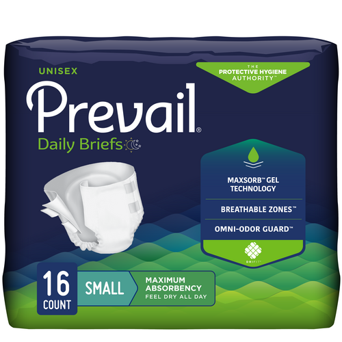 Prevail Incontinence Small Brief for Men & Women