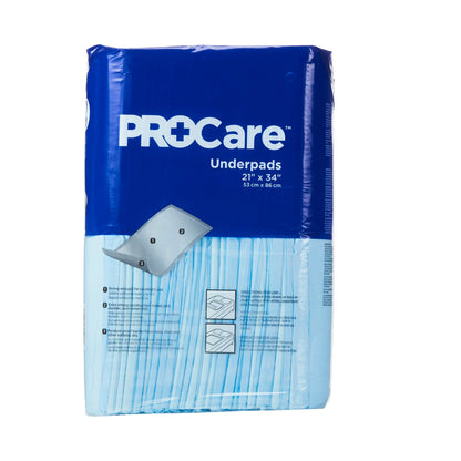 ProCare Incontinence Fluff Underpads