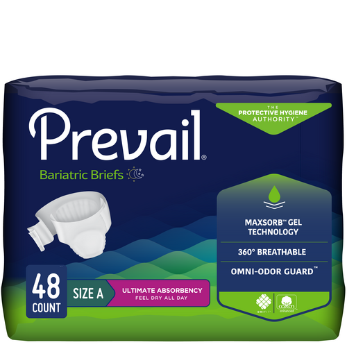 Prevail Bariatric Incontinence Brief for Men & Women