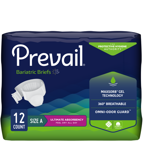 Prevail Bariatric Incontinence Brief for Men & Women